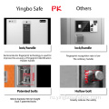 Yingbo Safe Security Box Box отпечатка BioMetric Lock Safe